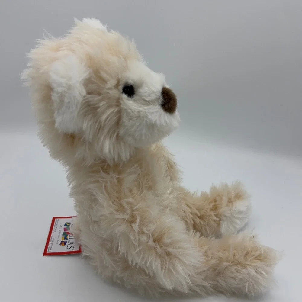 Douglas Cuddle Toy Brulee Cream Bear Shaggy Teddy Retired Plush Collectible NWT